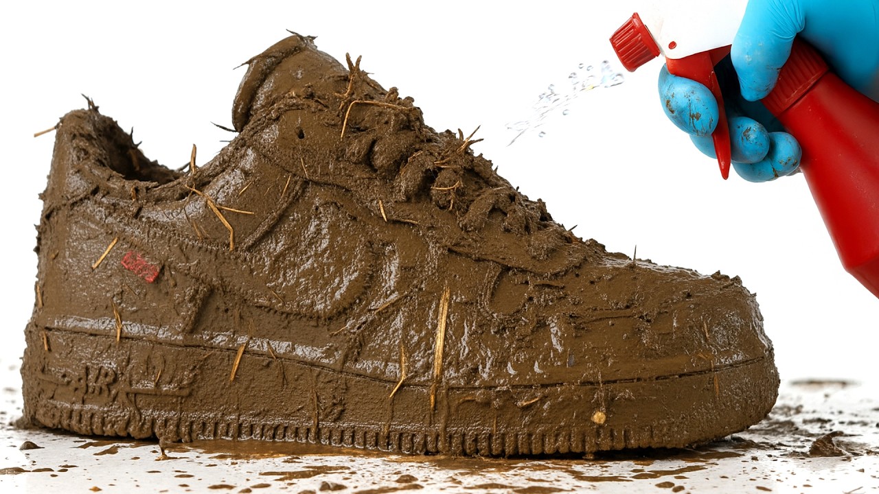 I Cleaned The World's MUDDIEST $2500 Nike x Off-White Air Force 1!
