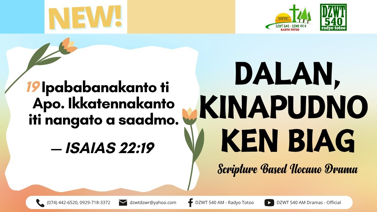 Dalan, Kinapudno ken Biag - October 18, 2025 #DZWTDramasOfficial