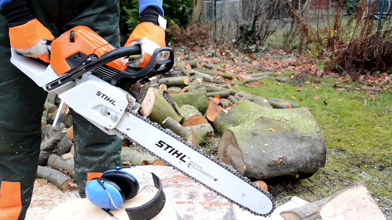 STIHL MS 441 Schnitttest
