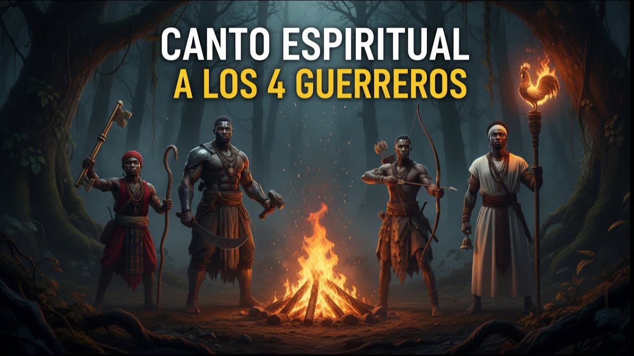 “CANTO Sagrado a los 4 Guerreros: Cómo Vencer Cualquier Problema con Sabiduría y Poder Espiritual”