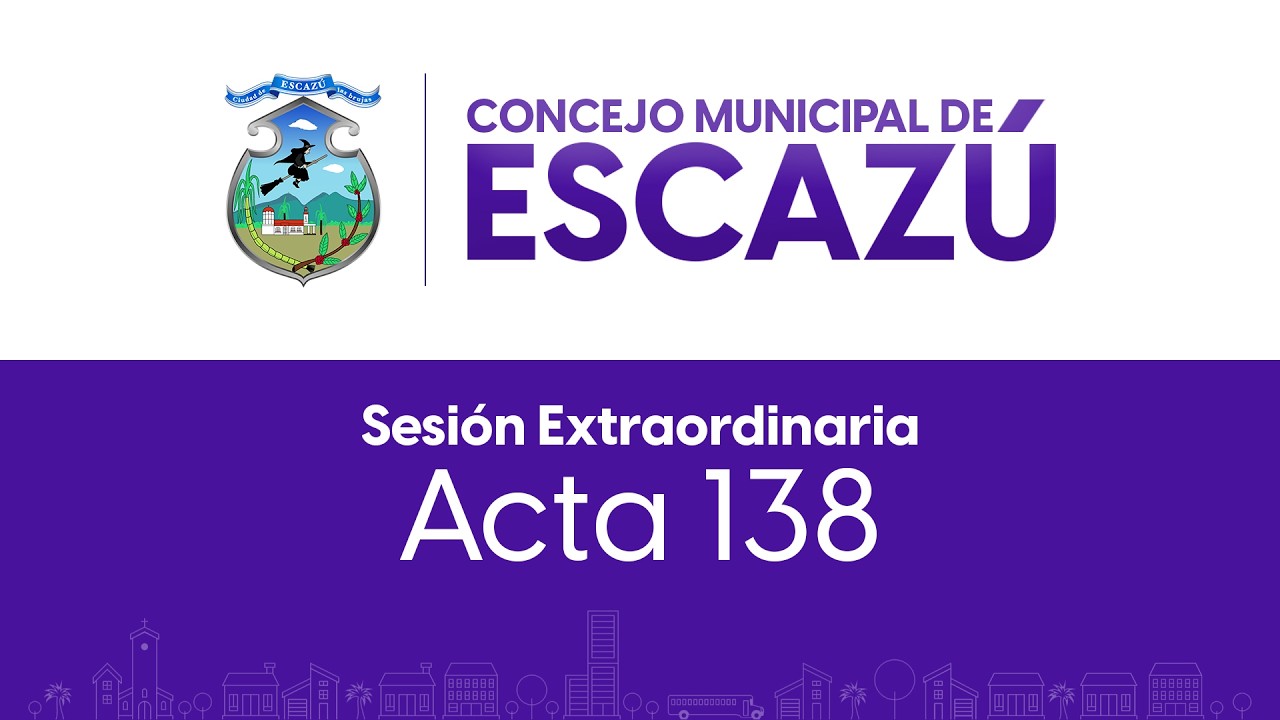 Concejo Municipal Sesión Extraordinaria