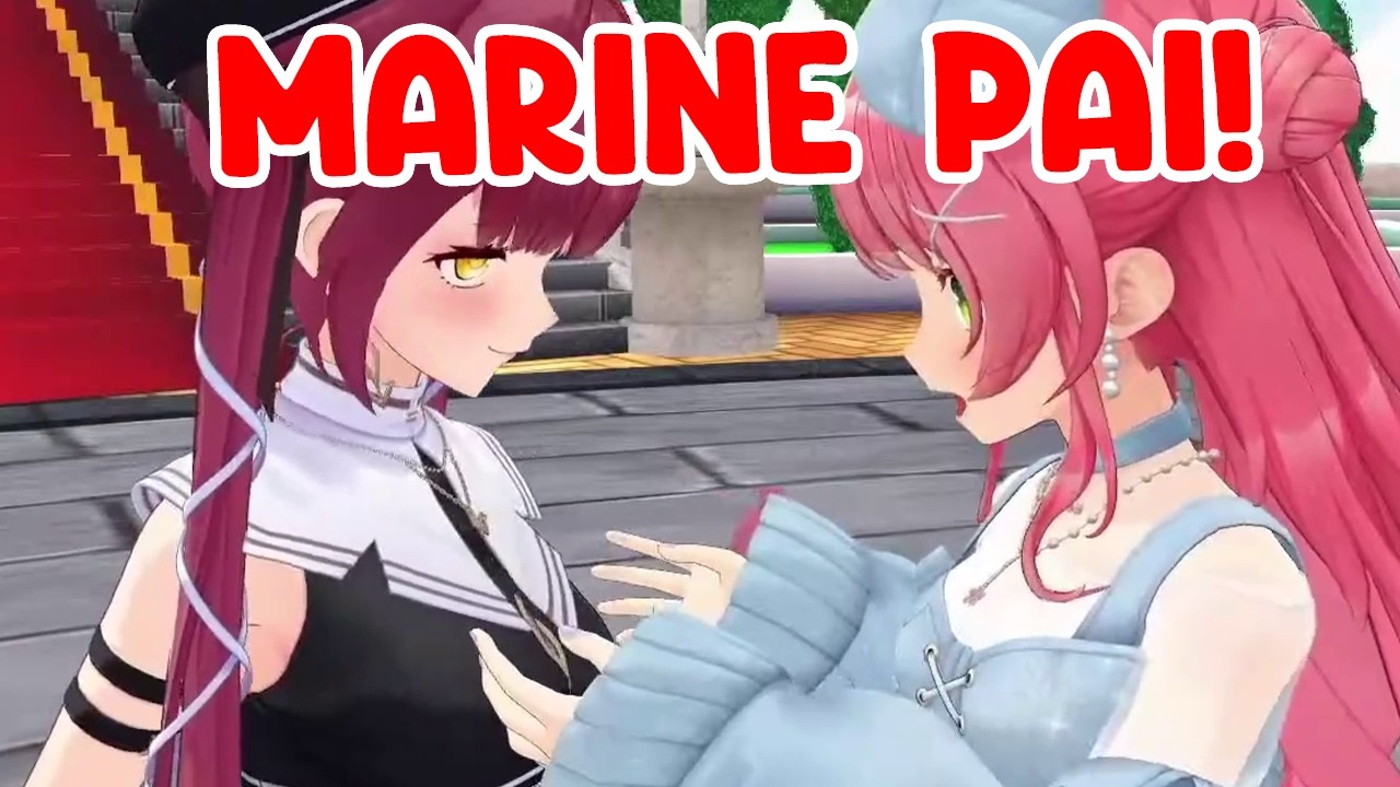 Miko & Suisei Shocked by How Soft Marine’s 3D Avatar Chest Feels