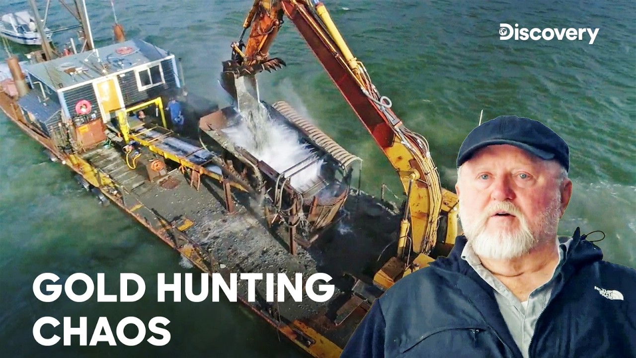 Dredging Turns Dangerous | Bering Sea Gold S8 Ep8