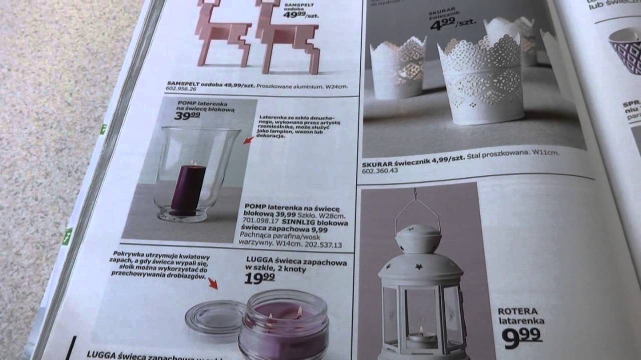 ( Gazetka Archiwalna ) Katalog IKEA 2015-2016 | Wazony i Świeczniki