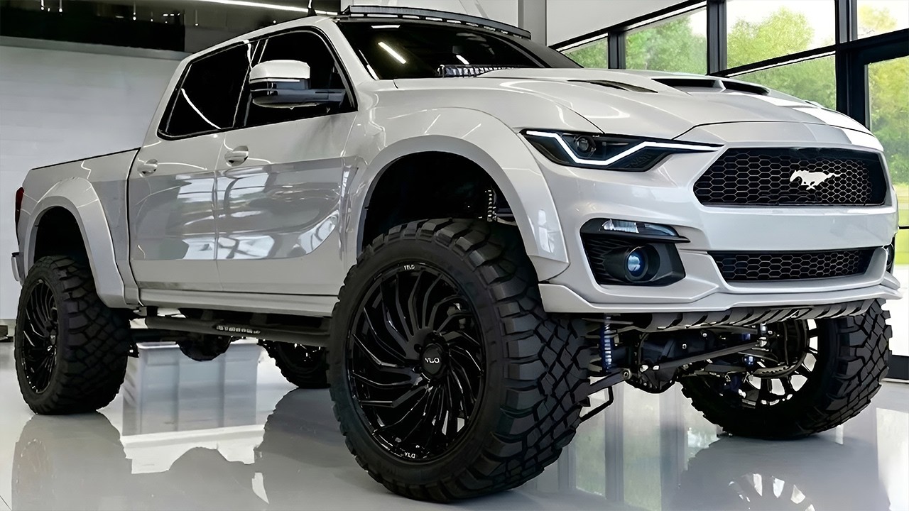 2026 Ford Mustang Boss Pickup Truck &mdash; Ford Just Turned a Muscle Car Into a Monster Truck!