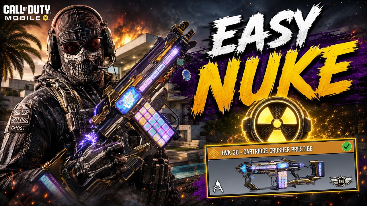HVK-30 Got BUFFED&hellip; Now NUKEs Are EASY 🔥 | COD Mobile