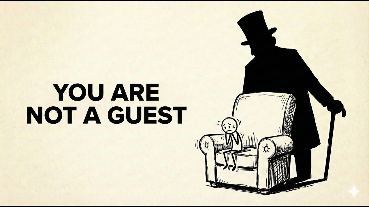Stop Acting Like a Guest in Your Own Life