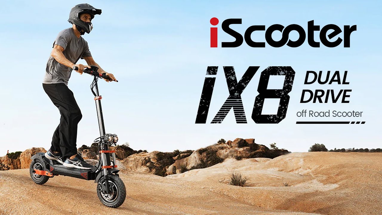 Why the iScooter iX8 is the Best Dual Motor Off-Road Electric Scooter!