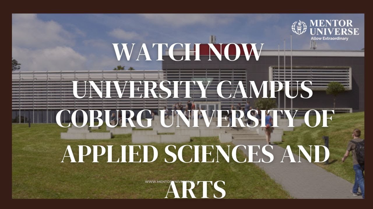Coburg University Campus Tour 🇩🇪 | Study in Germany 2025