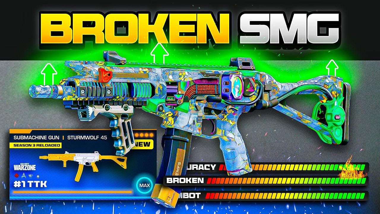 NAJLEPSZY *ZEPSUTY* LOADOUT META w Warzone po NOWEJ AKTUALIZACJI! (Ulepszony setup STURMWOLF 45)