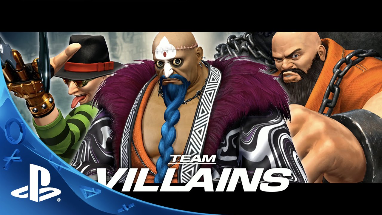 The King of Fighters XIV Team Villains