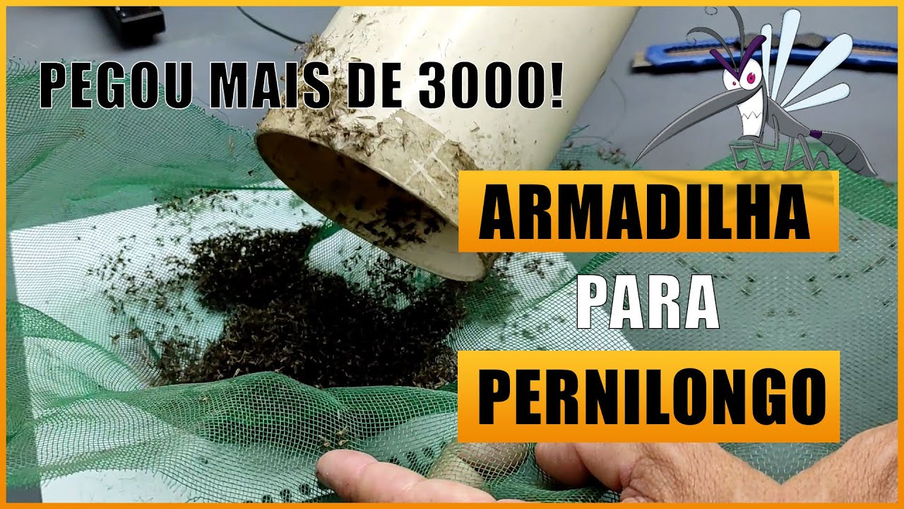 Como fazer armadilha para pegar pernilongos sem utilizar o LED ultravioleta