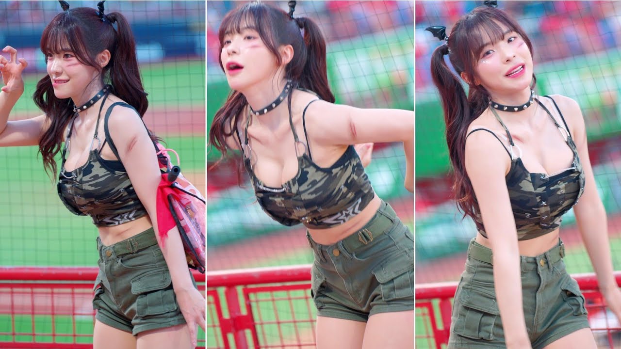 李多慧《夏天到了變超派的多慧跳movie time~》20250705 天母棒球場 味全 dragon beauties
