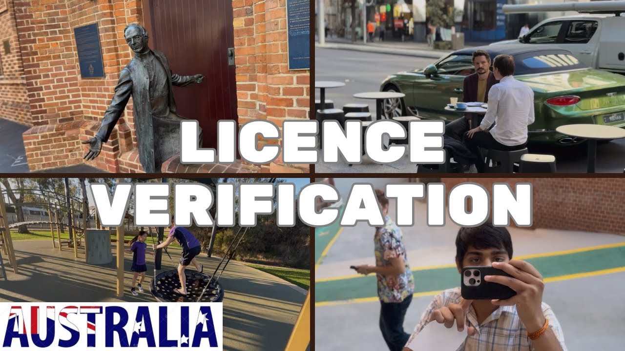 Driving License Verification at VFS Global Perth, Australia 🇦🇺