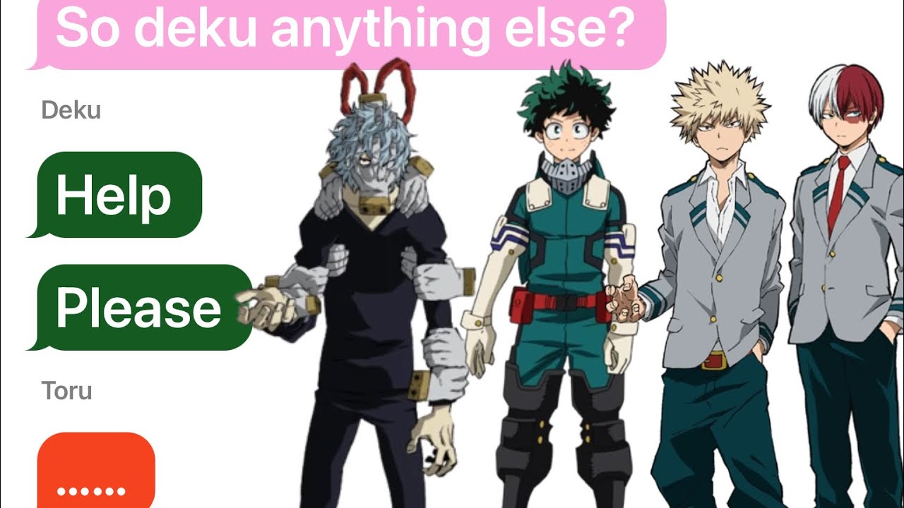Deku gets kidnapped by L.O.V. (Bakudeku) (tododeku)