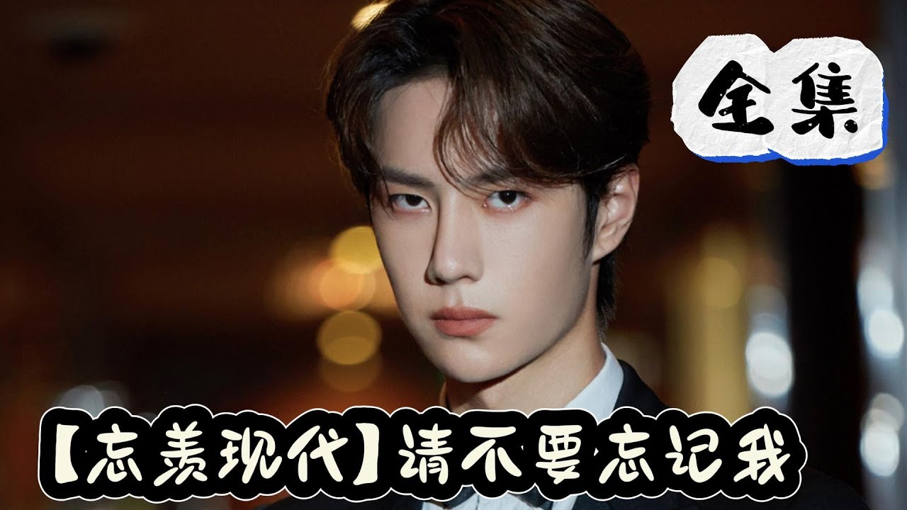 【忘羡现代】请不要忘记我—全集