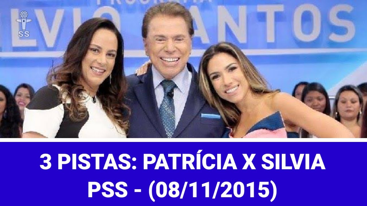 Jogo das Três Pistas: Patrícia X Silvia - Programa Silvio Santos (08/11/2015)