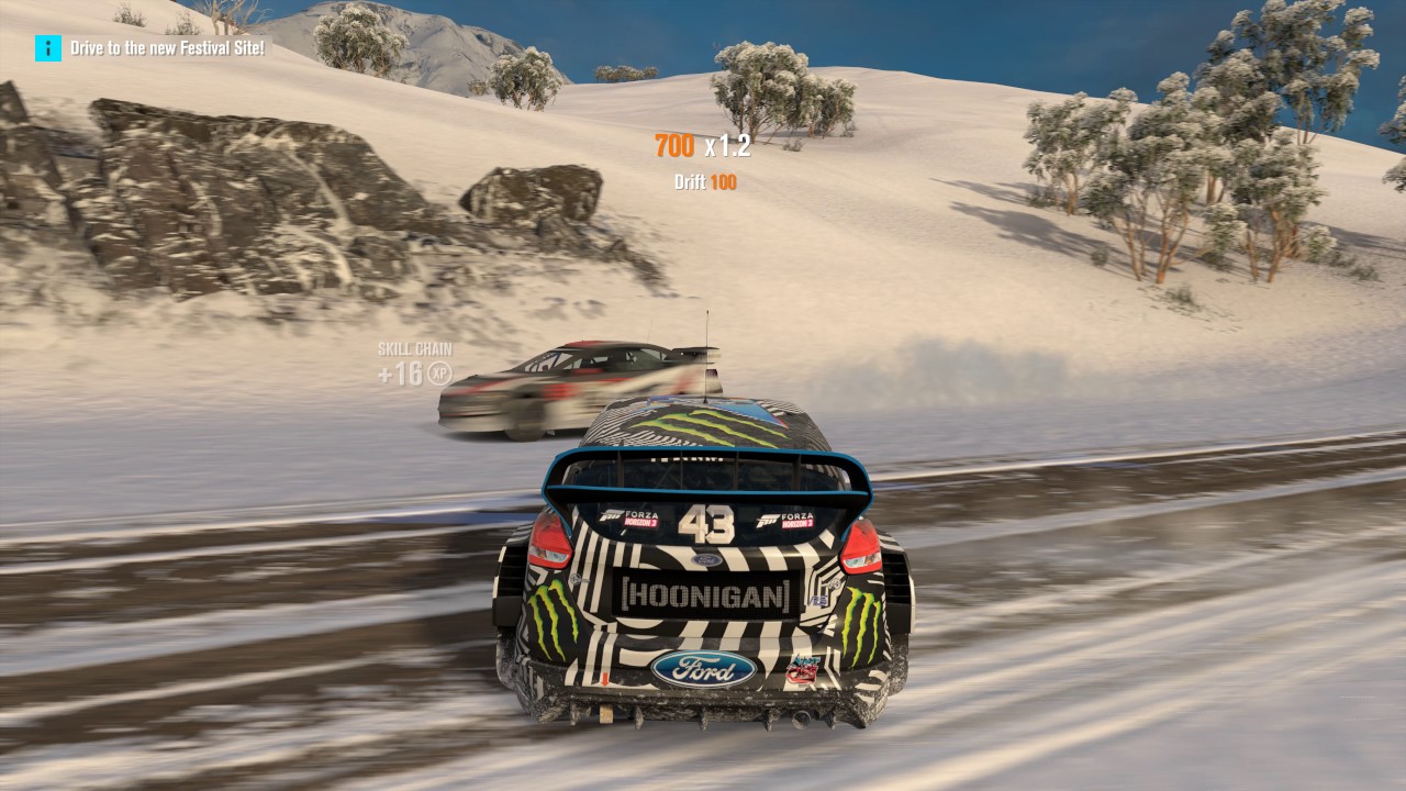 Forza Horizon 3: Blizzard Mountain - Opening Intro & Race (4k PC Ultra Settings)