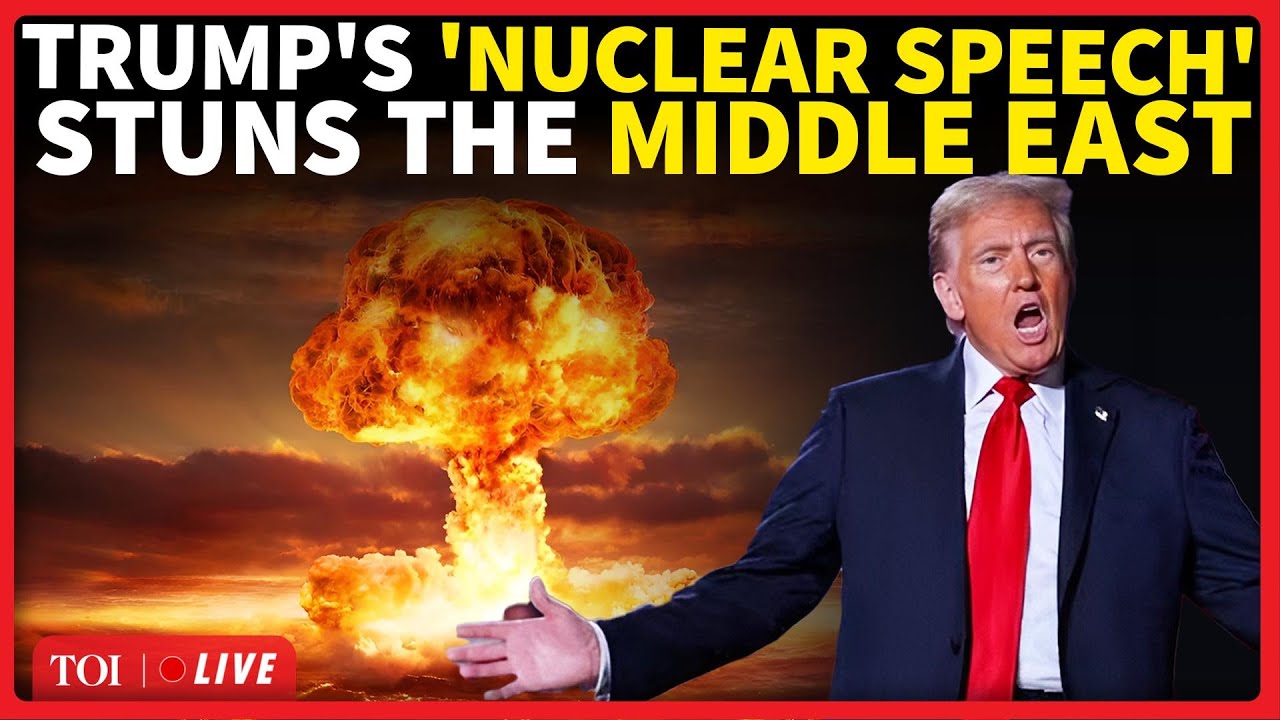 LIVE | &lsquo;World War 3 In&hellip;&rsquo;: Trump STUNNING Nuclear Warning Shocks Europe, Middle East | FULL SPEECH