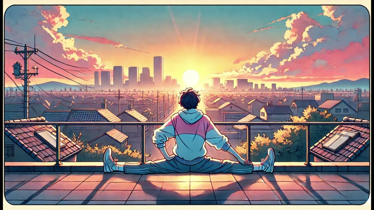 🌃 Silent Skyline &ndash; A Tranquil Night Lo-Fi Journey ✨