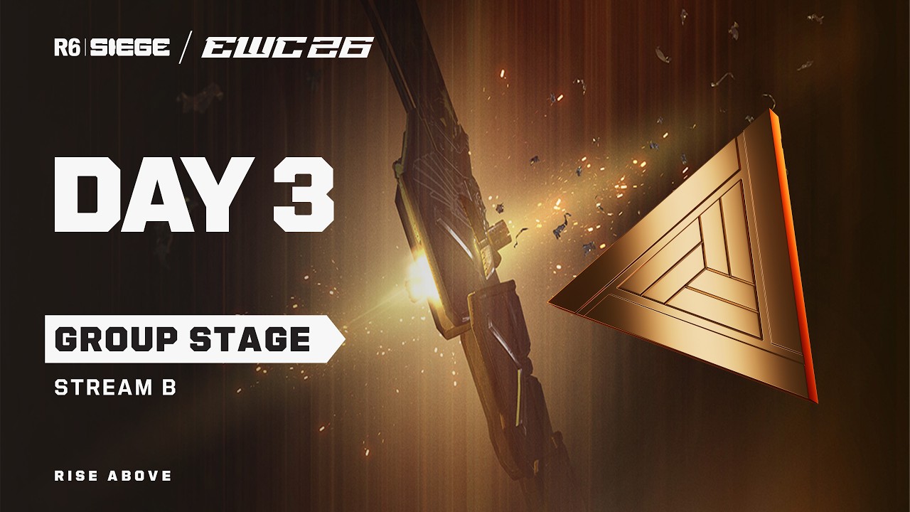 R6 Siege at EWC 26 - Day 3 - Group Stage - Stream B