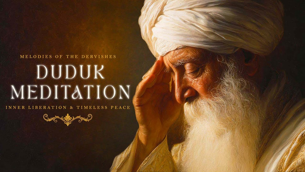 Sufi Prayer in Stillness ✨ Duduk Meditation Music Inspired by RUMI for Calm & Balance