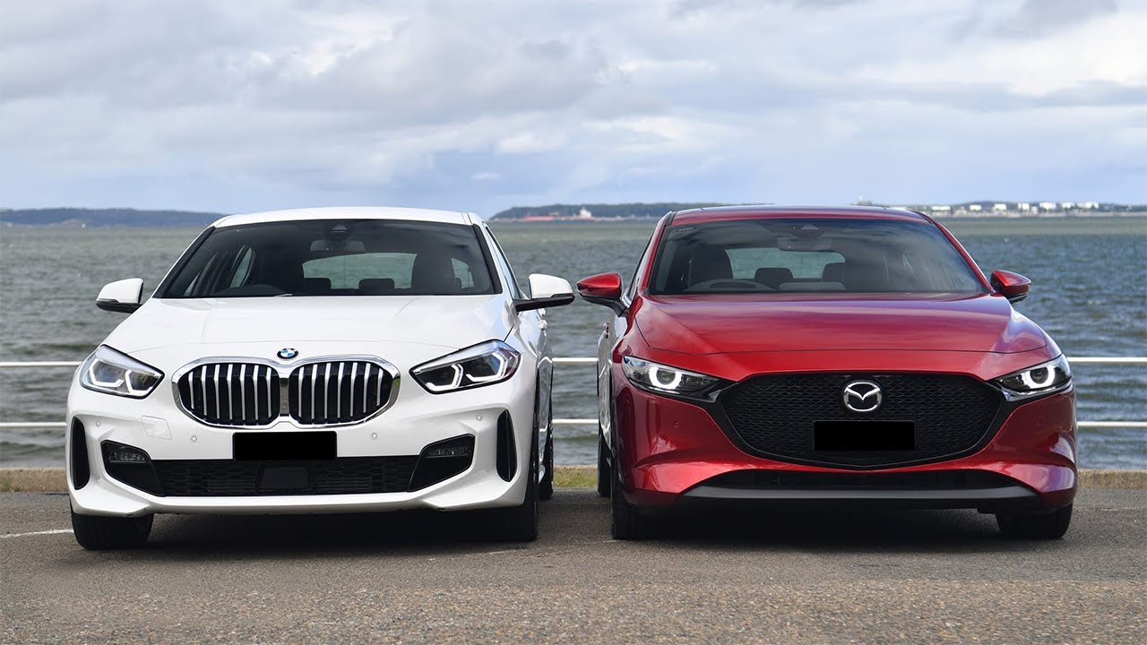 2020 BMW 118i vs 2020 Mazda 3