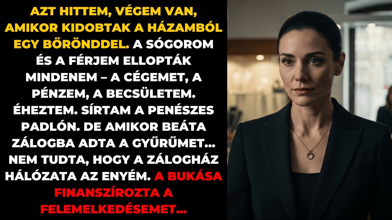 A sógornőm zálogba adta a gyűrűmet. Nem tudta, hogy a zálogház hálózata az enyém