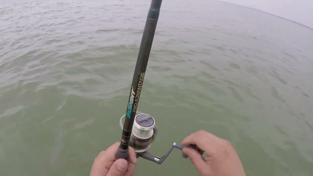 Pesca en la presa del Cuchillo en China NL
