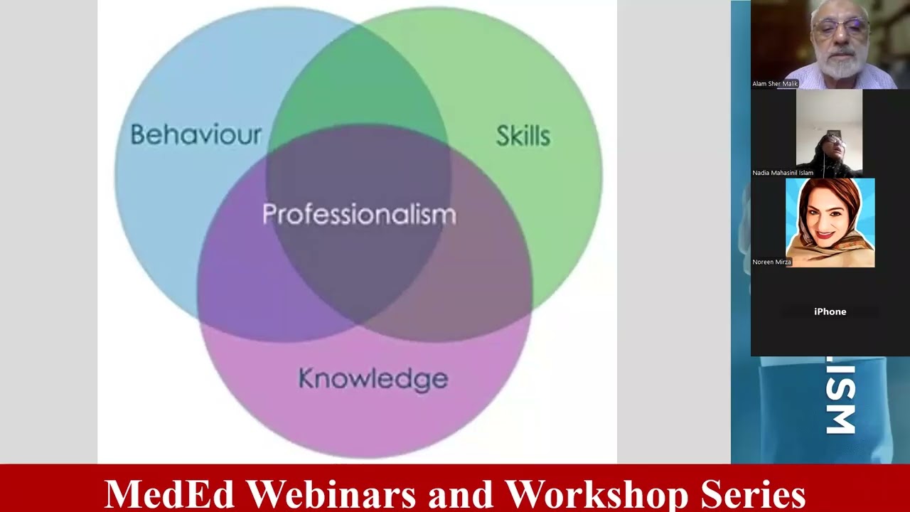 MedEd Webinar - Teaching and Assessing Professionalism in Health Professions Education