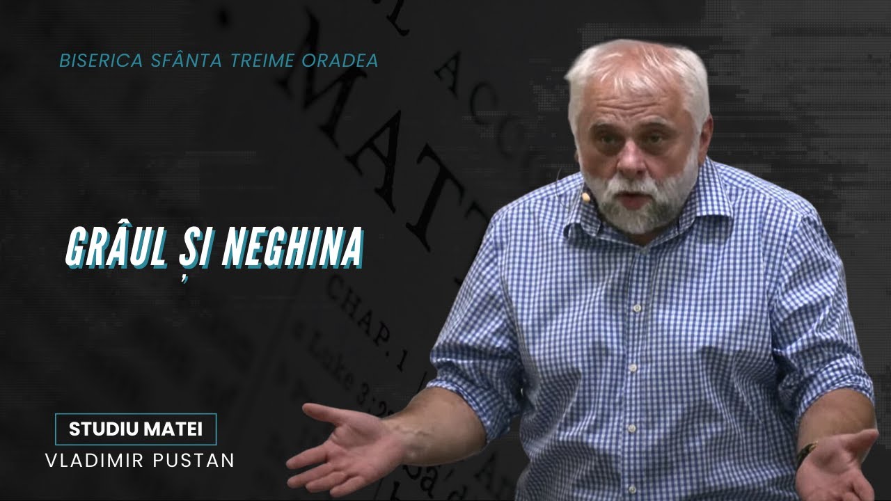Vladimir Pustan | MATEI | 60.Grâul și neghina | Cireșarii TV | 27.08.2023
