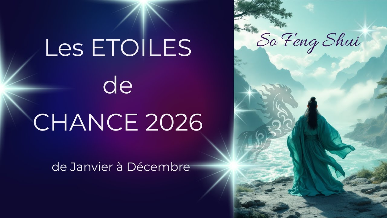 FENG SHUI 2026: Votre MAISON pour 12 MOIS de réussite et de prospérité #So Feng Shui #FlyingStar2026