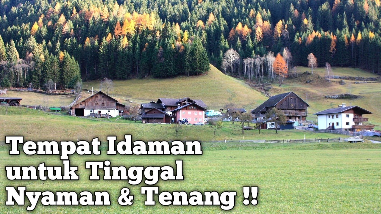 DESA IDAMAN UNTUK TINGGAL. SUASANANYA NYAMAN DAN TENANG. BIKIN BETAH !!