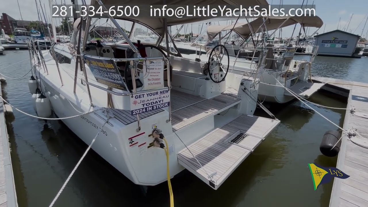 2024 Jeanneau Sun Odyssey 380 SOLD!!!  Little Yacht Sales