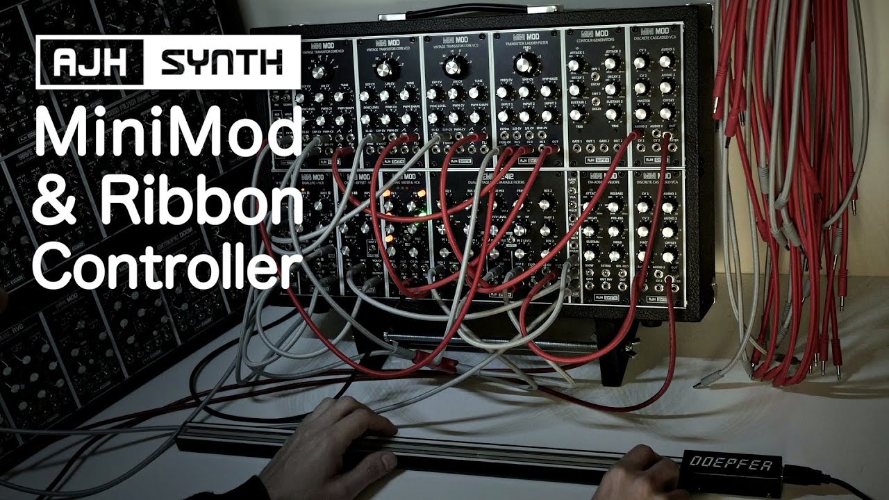 MiniMod & Ribbon Controller - Melodic Ambient w/ AJH Synth Eurorack Gemini 2412 'SEM' Dual Filter