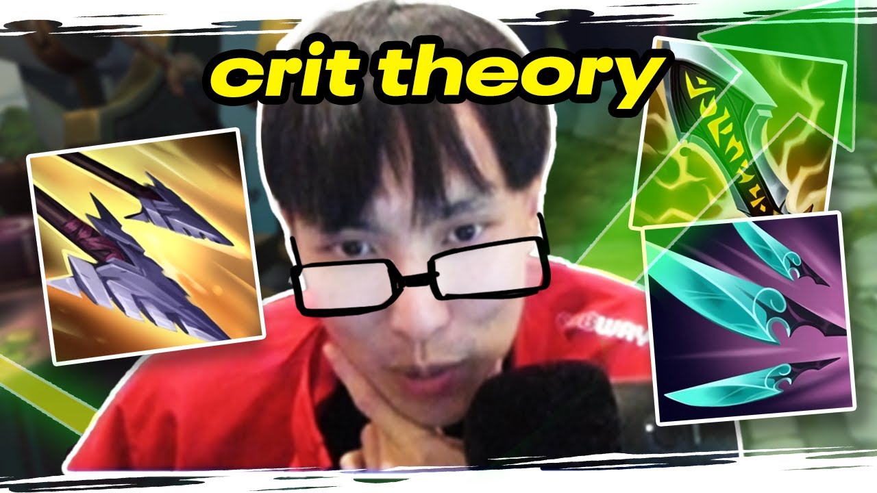 I cooked up the ONLY adc build you need.. Crit Theory