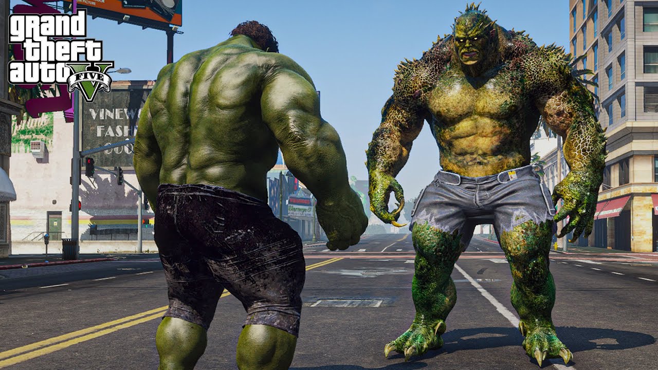 GTA 5 - Hulk vs Abomination | The Ultimate Destruction Battle !