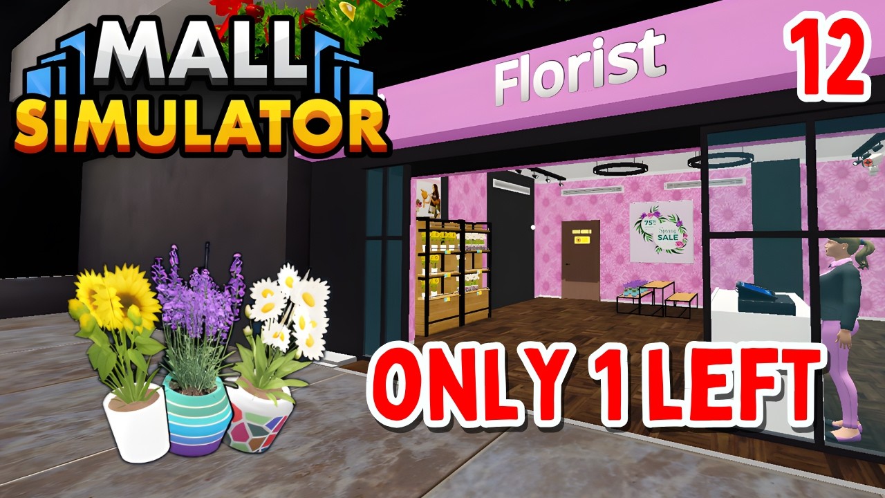 DAY 50: The Mall is Almost Complete! | Mall Simulator