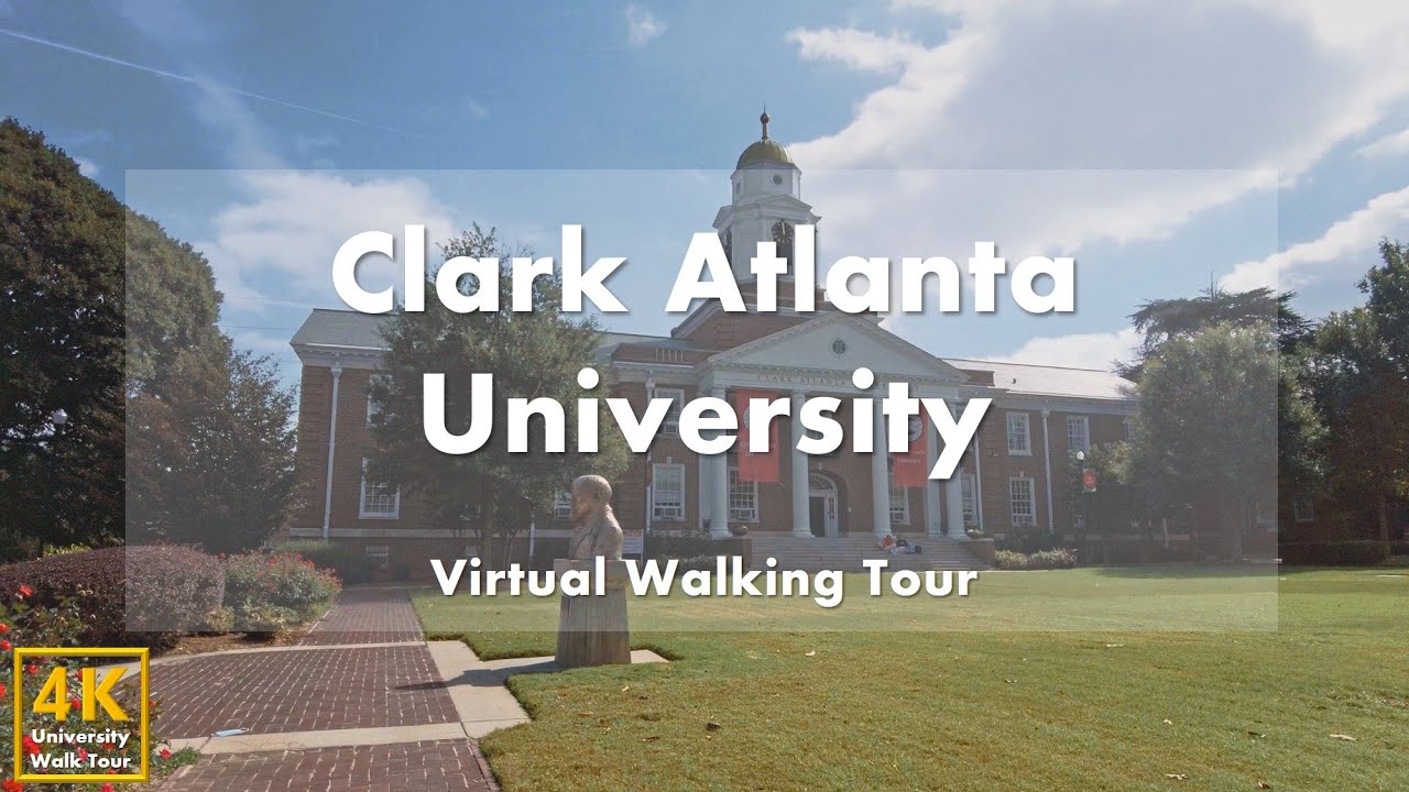 Университет Кларка в Атланте (Clark Atlanta University) — виртуальная прогулка [4k 60fps]
