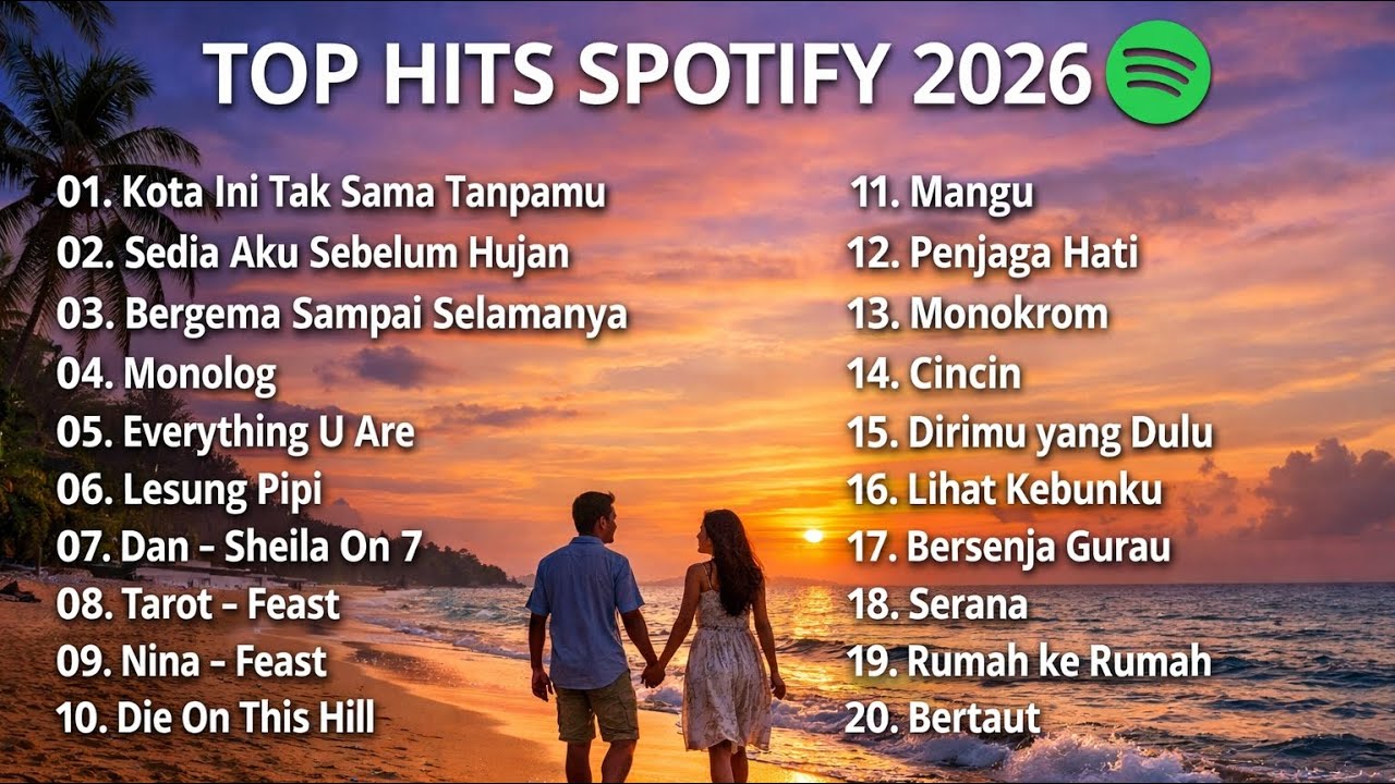Top Hits Spotify 2026 🎧 Lagu Indonesia Viral & Trending TikTok Tanpa Iklan