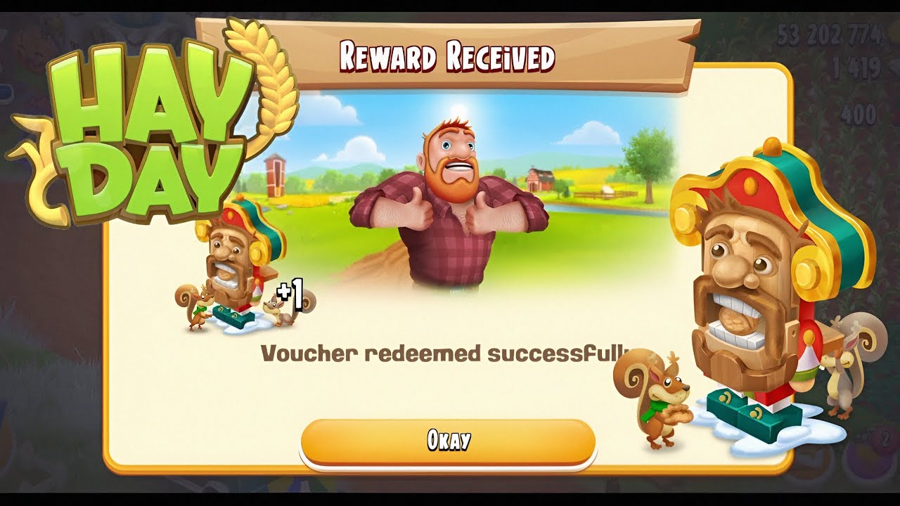 🎁 Hay Day - Claim your FREE Christmas Gift