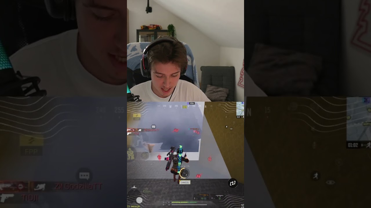 1vs4 clutch COD MOBILE BATTLE ROYALE