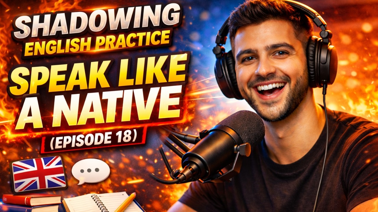 Shadowing English Speaking Practice & Pronunciation Skills