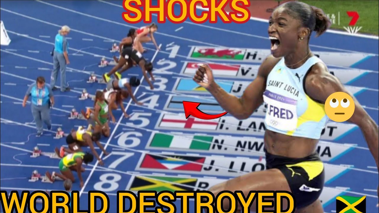 🤯 Жюльен Альфред ШОКИРОВАЛ мир! 🇯🇲 Женский забег на 100 метров РАЗГРОМЛЕН!