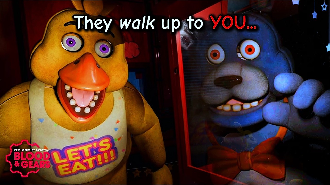 They WALK up to YOU in this FNAF fangame.