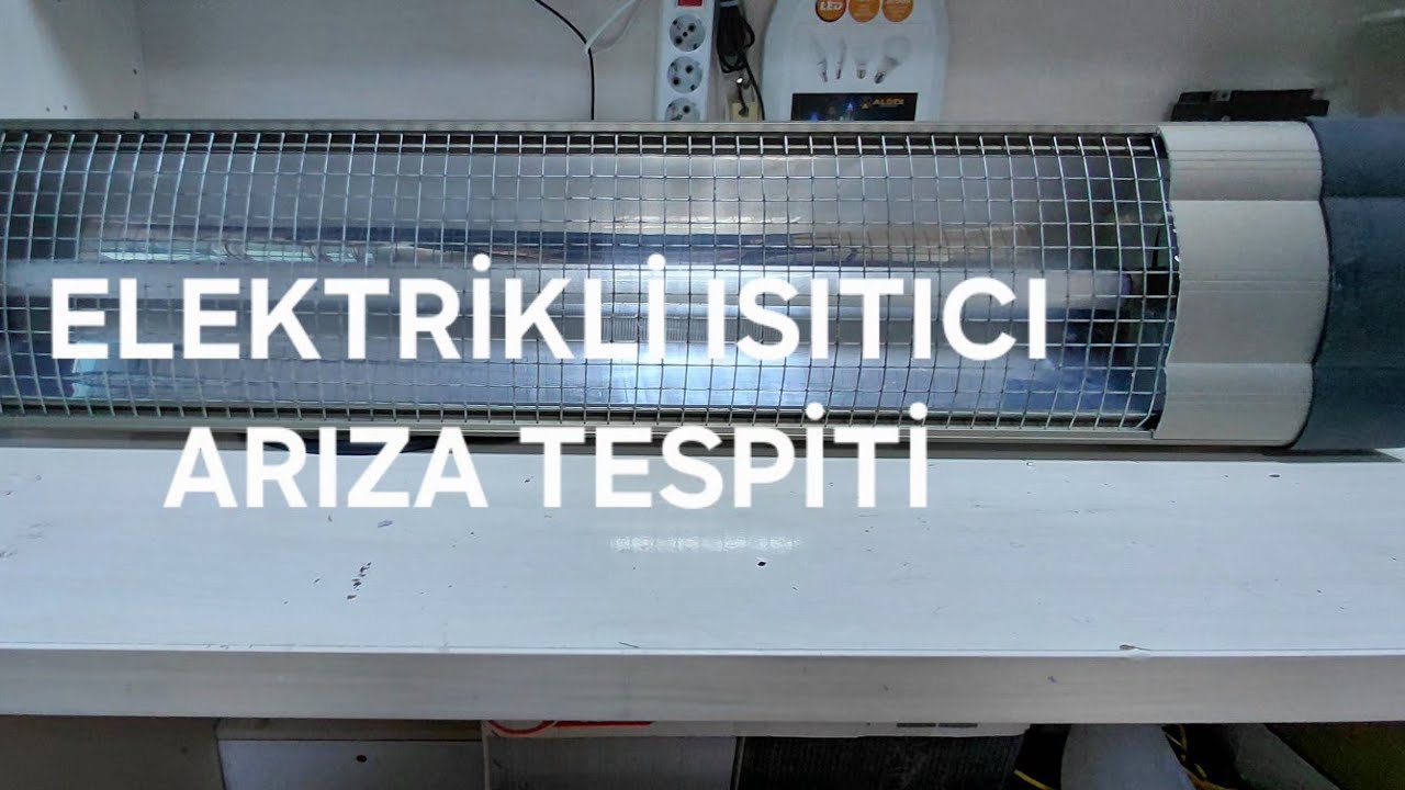ELEKTRİKLİ ISITICI REZİSTANS TELİ DEĞİŞTİRME VE ARIZA TESPİTİ
