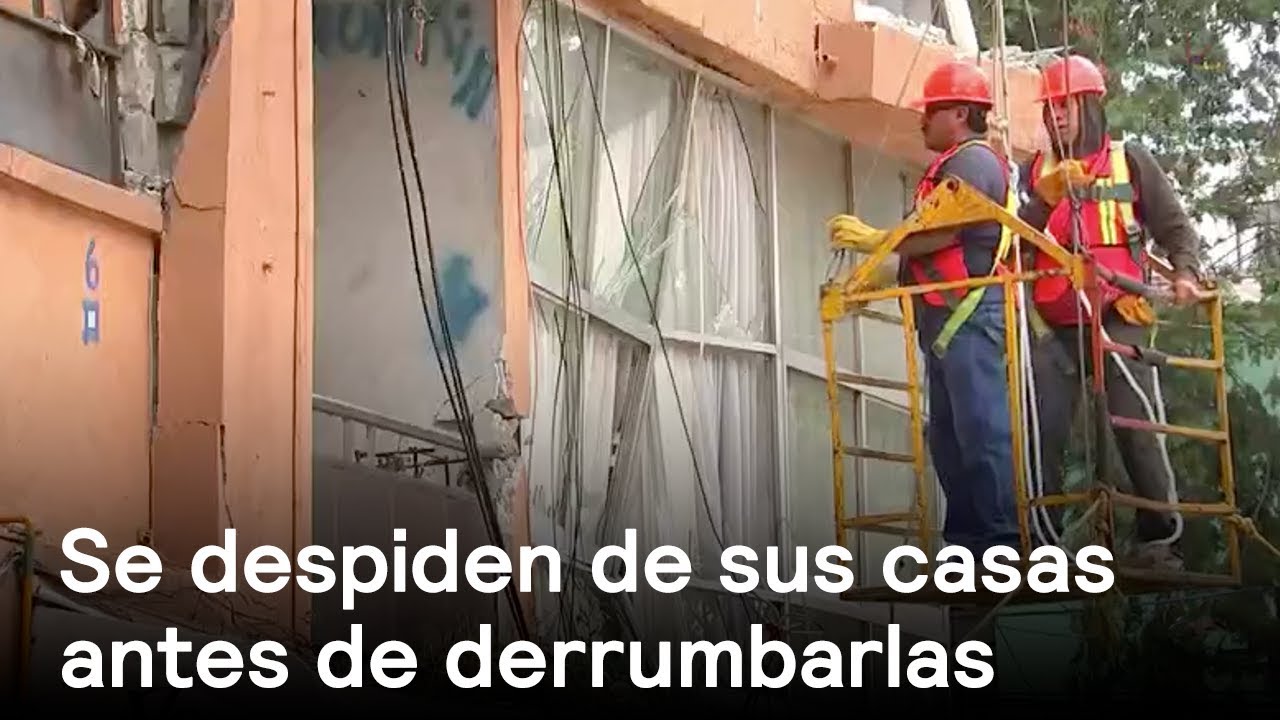 Derrumbe de edificios y emotivas despedidas - Sismo - En Punto con Denise Maerker