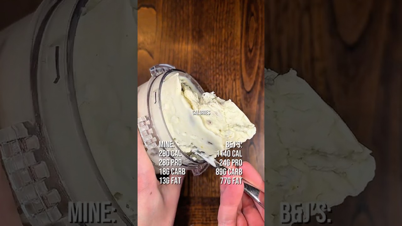 Фисташковое протеиновое мороженое (аналог Ben and Jerry&rsquo;s) 😋🍦