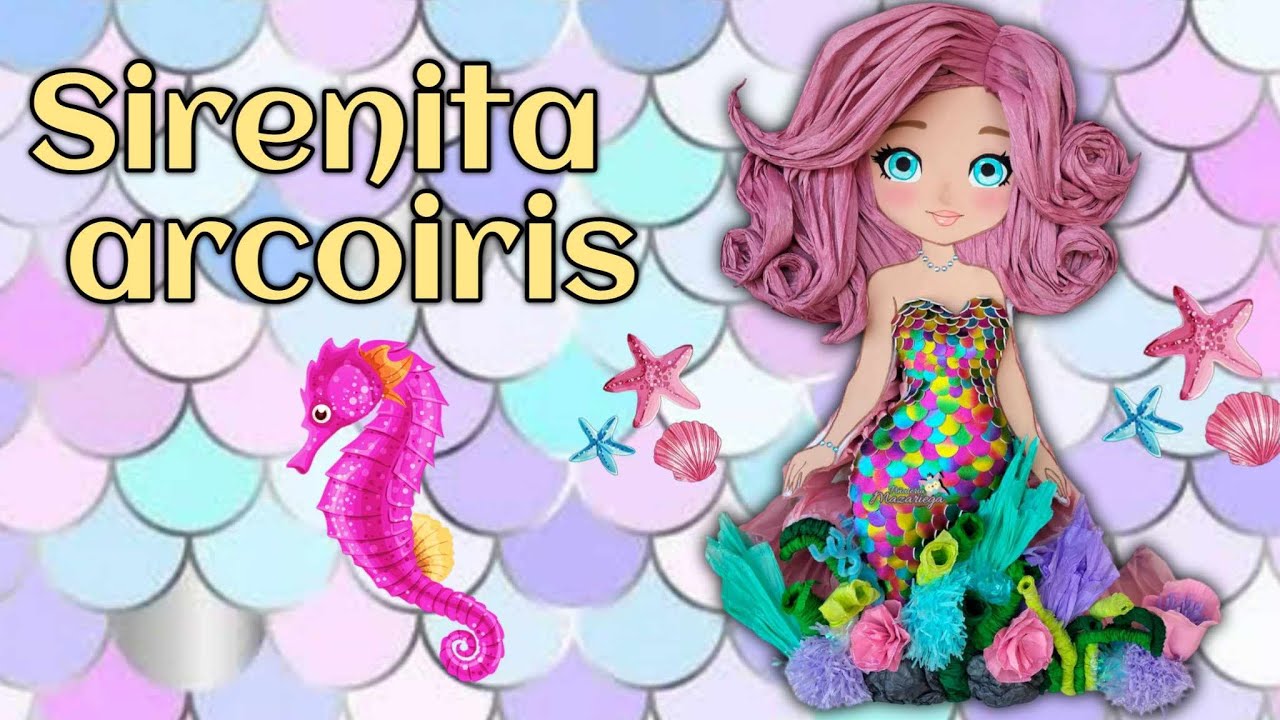 Sirenita arcoiris 😍