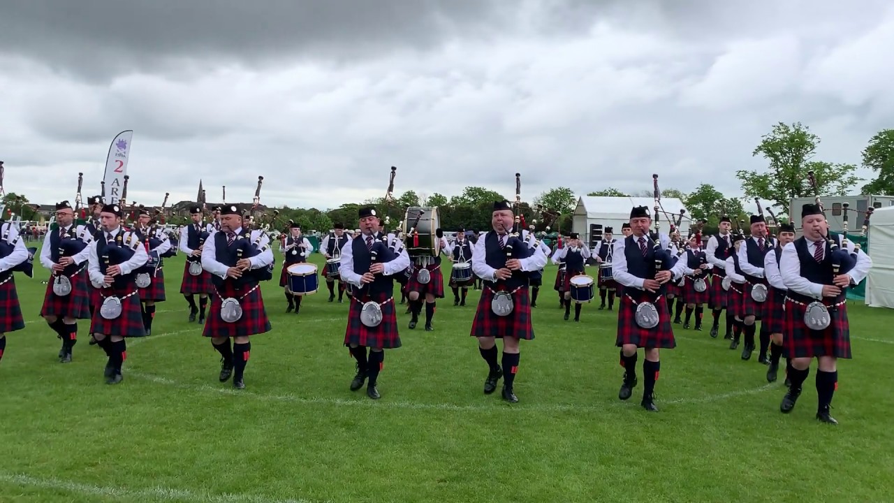 Royal Burgh of Annan Pipe Band - British Championships 2019 - Medley